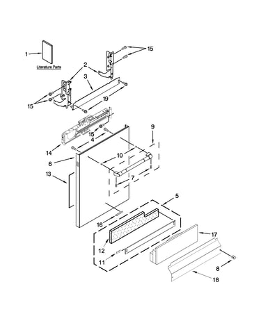Door panel parts