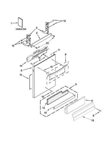 Door panel parts