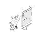 Maytag MDB7749SBQ3 inner door parts diagram