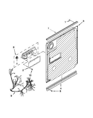 Inner door parts