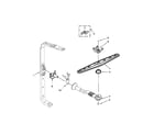 Maytag MDB7749SBW3 upper wash and rinse parts diagram