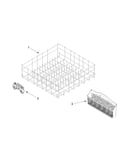 Lower rack parts