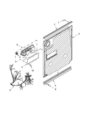 Inner door parts