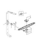 Upper wash and rinse parts