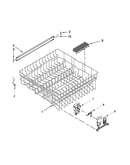 Upper rack and track parts