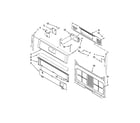 Whirlpool WFG520S0AB0 control panel parts diagram