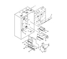 KitchenAid KBFO42FTX06 refrigerator liner parts diagram