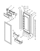 Refrigerator door parts