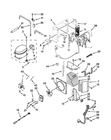 Upper unit parts