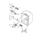 KitchenAid KFCO22EVBL3 refrigerator liner parts diagram