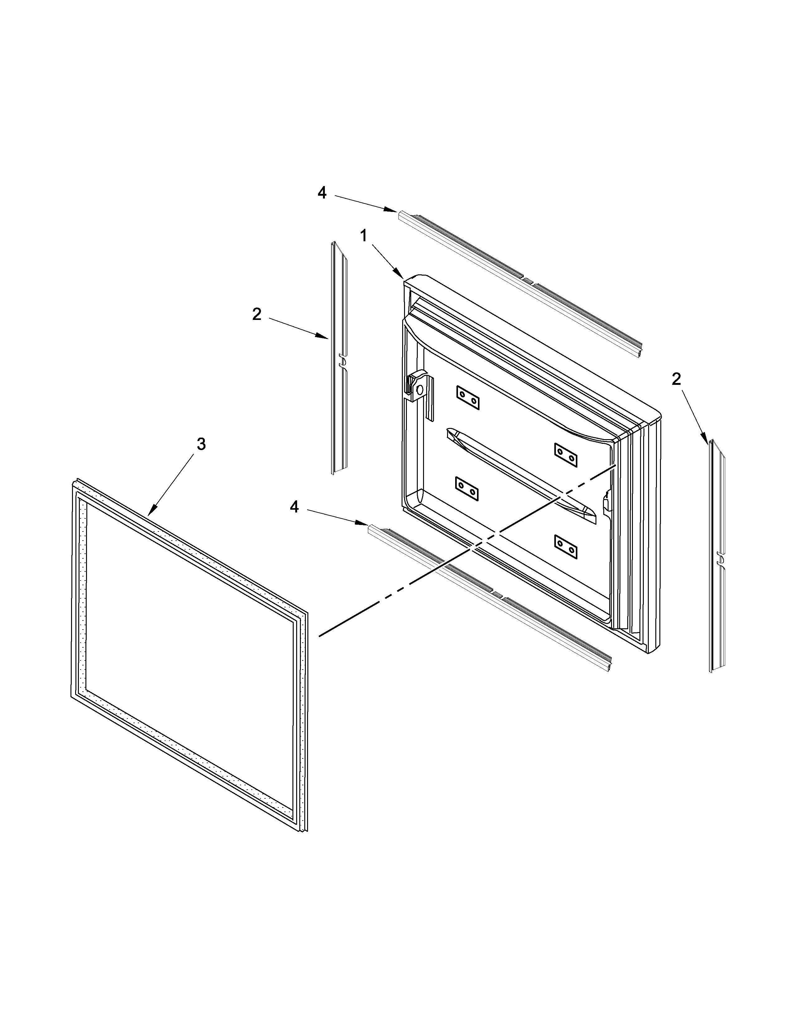 FREEZER DOOR PARTS