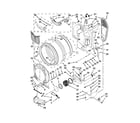 Whirlpool WGD86HEBC0 bulkhead parts diagram