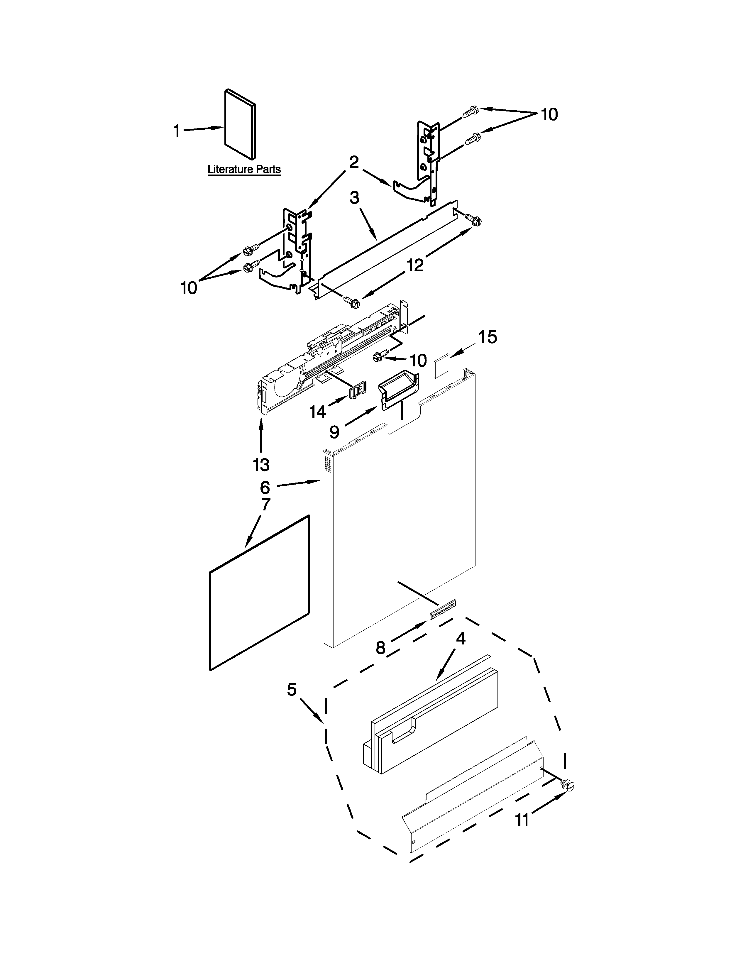 Door panel parts