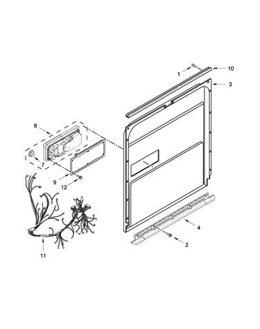 Inner door parts