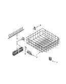 Lower rack parts