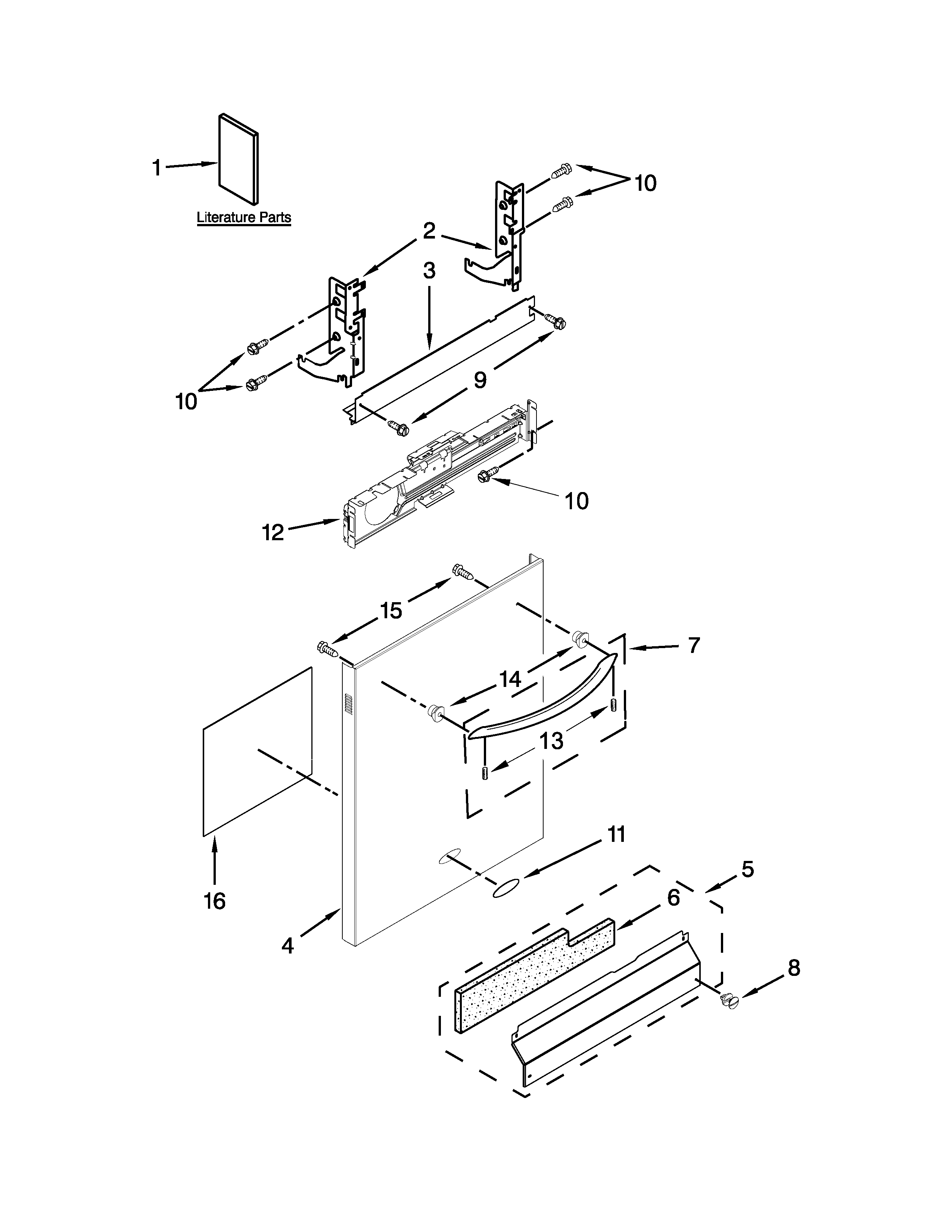 Door panel parts