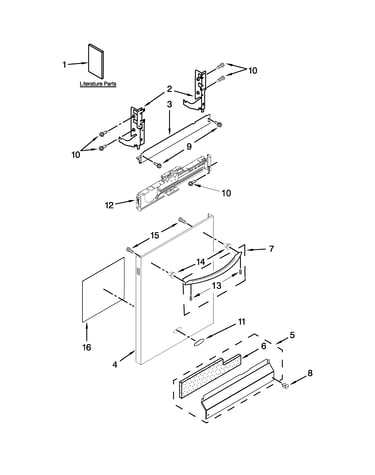 Door panel parts