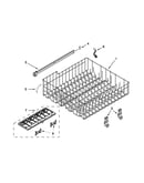 Upper rack and track parts