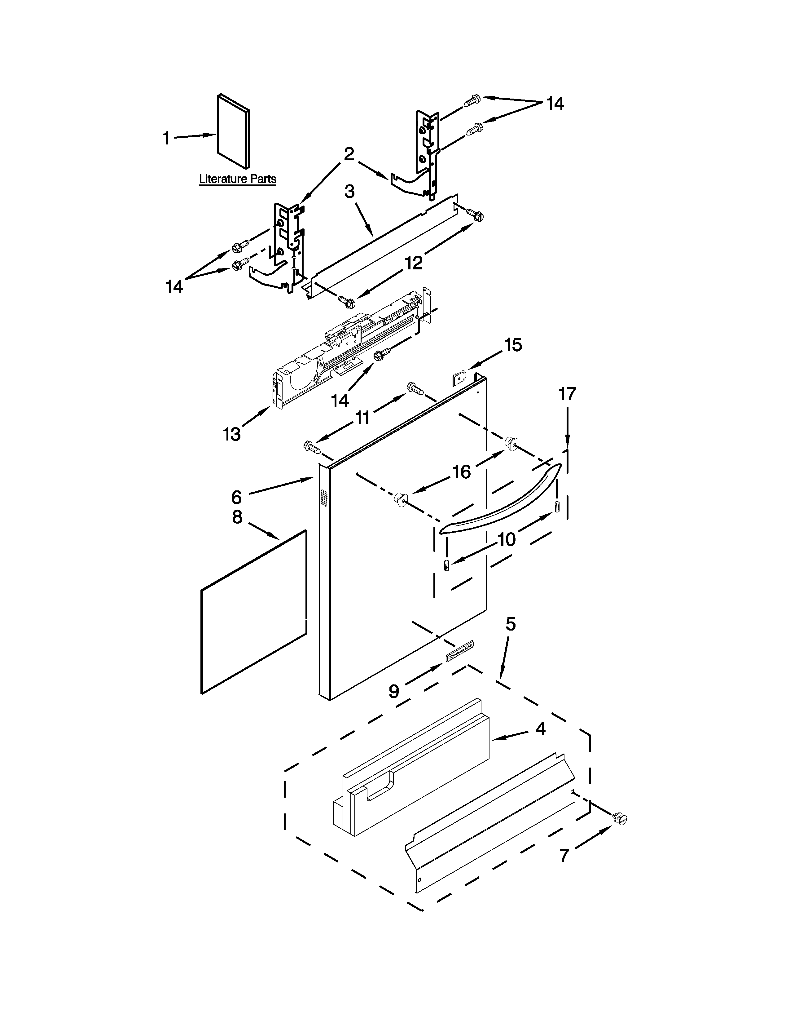 Door and panel parts