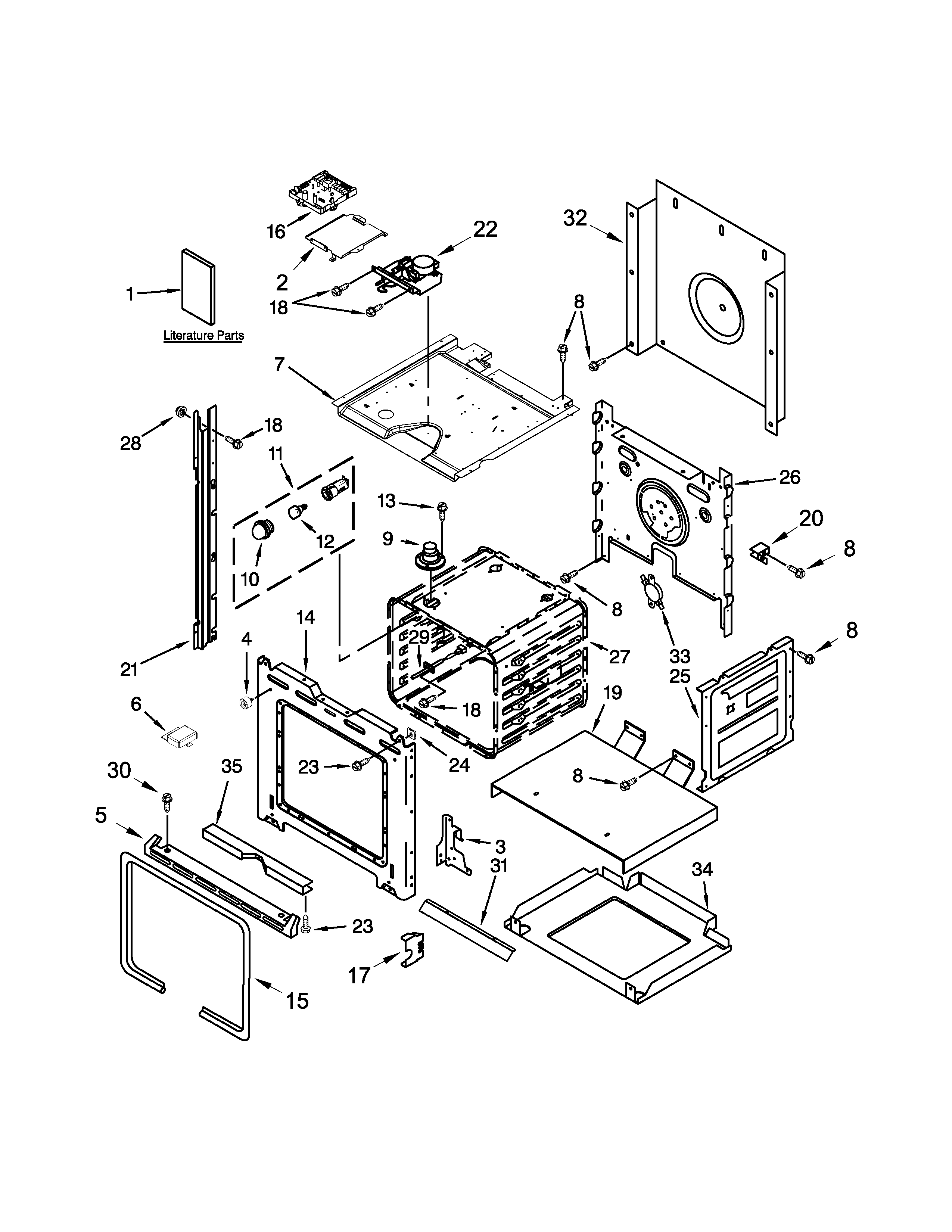 Oven parts