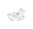 Ikea IBS550PWS01 top venting parts diagram