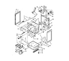 Amana AER6011VAW0 chassis parts diagram
