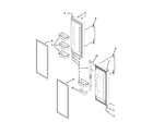 Maytag MFB2055YEB01 refrigerator door parts diagram