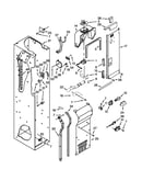 Freezer liner and air flow parts