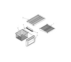 KitchenAid KSSC36QTS00 freezer shelf parts diagram