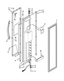 Freezer door parts