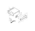 KitchenAid KSSC36QTS00 top grille and unit cover parts diagram