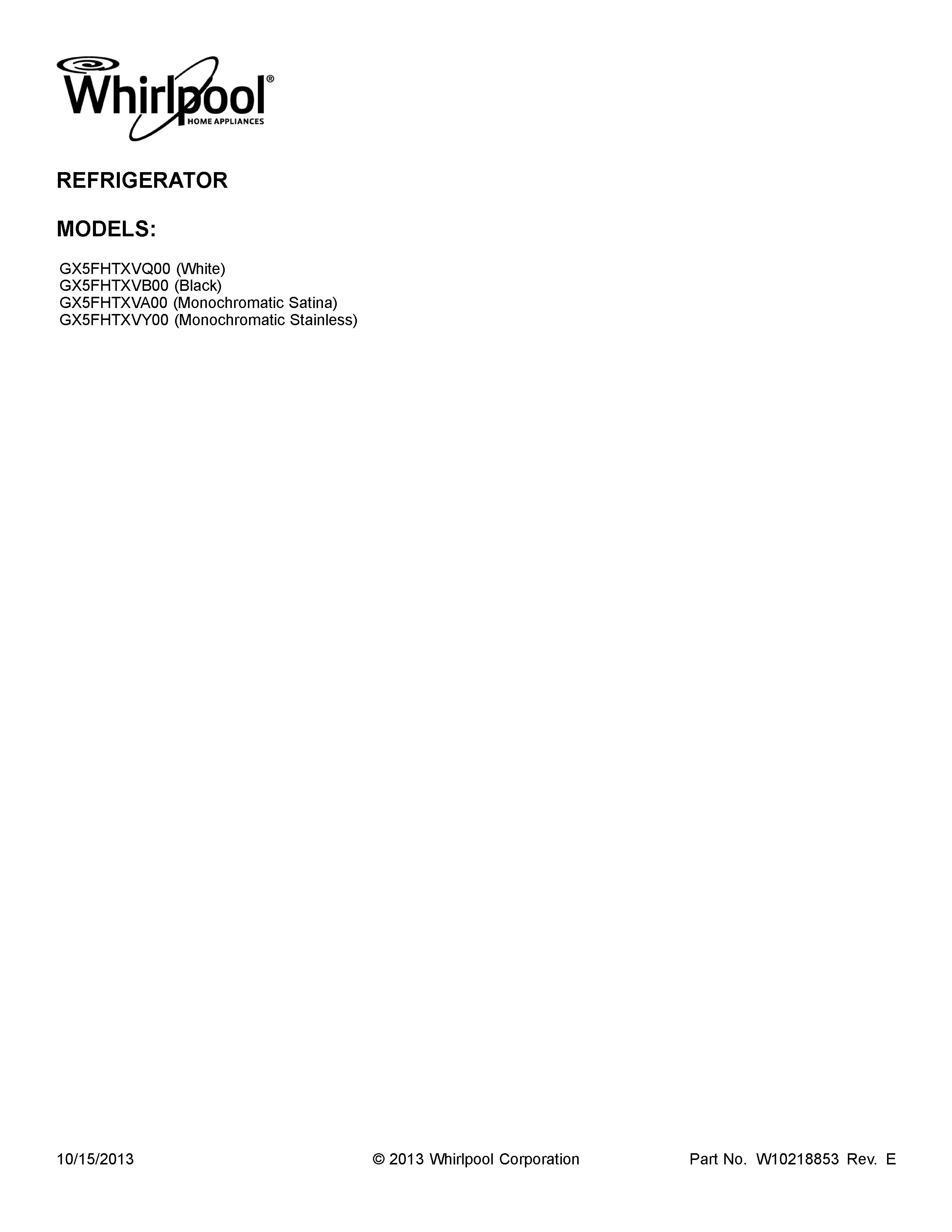 Cover sheet
