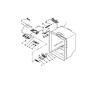 Whirlpool GX5FHTXVB00 refrigerator liner parts diagram