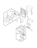 Dispenser front parts