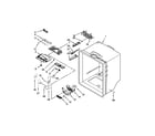 Whirlpool GX5FHTXVY07 refrigerator liner parts diagram