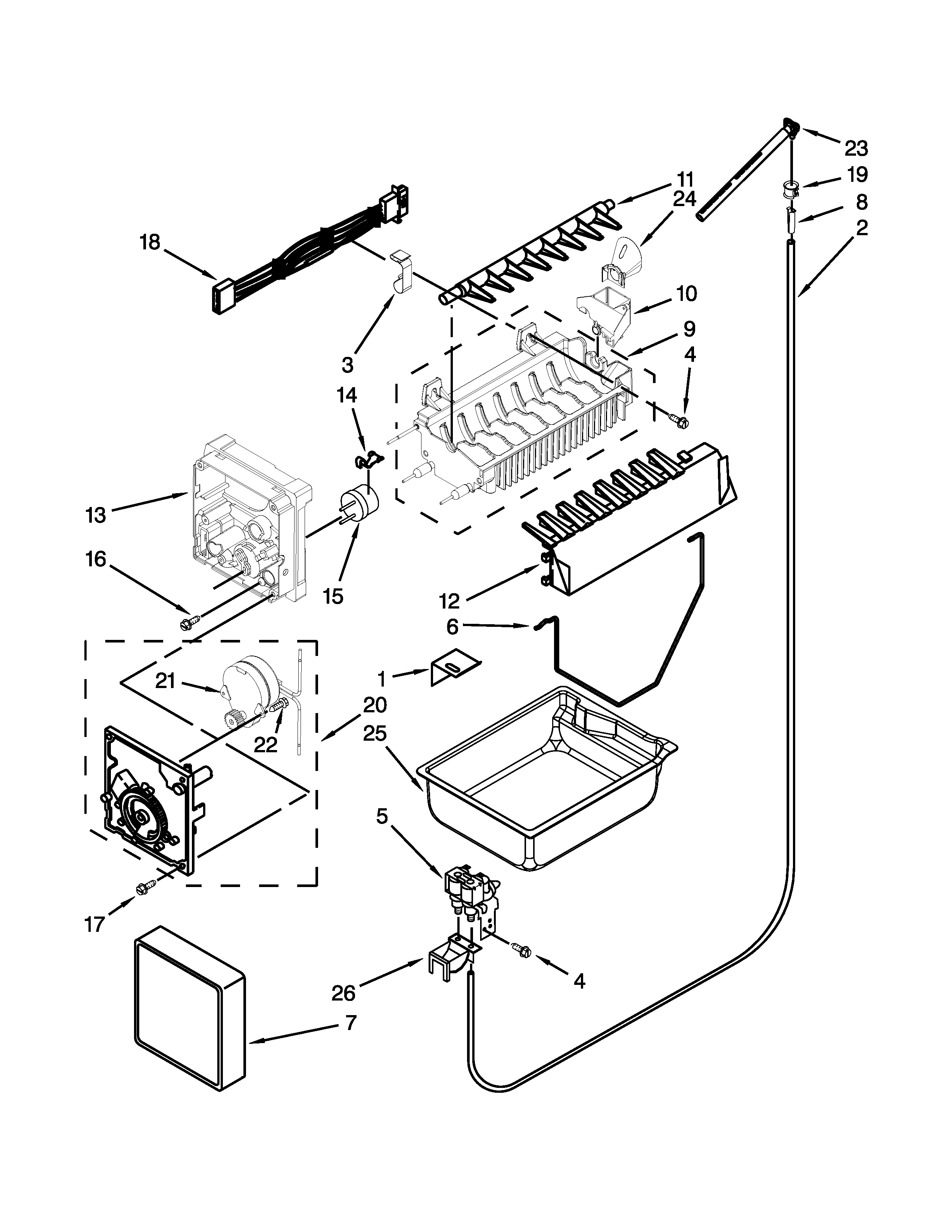 ICEMAKER PARTS