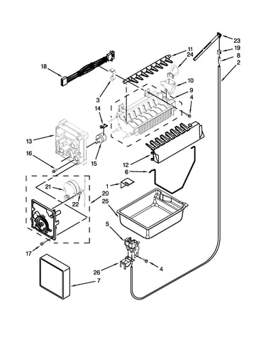 Icemaker parts