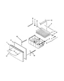 Freezer door parts