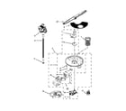 Whirlpool WDT790SLYM3 pump and motor parts diagram
