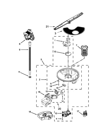 Pump and motor parts
