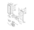 Maytag MFT2771XEW0 refrigerator door parts diagram