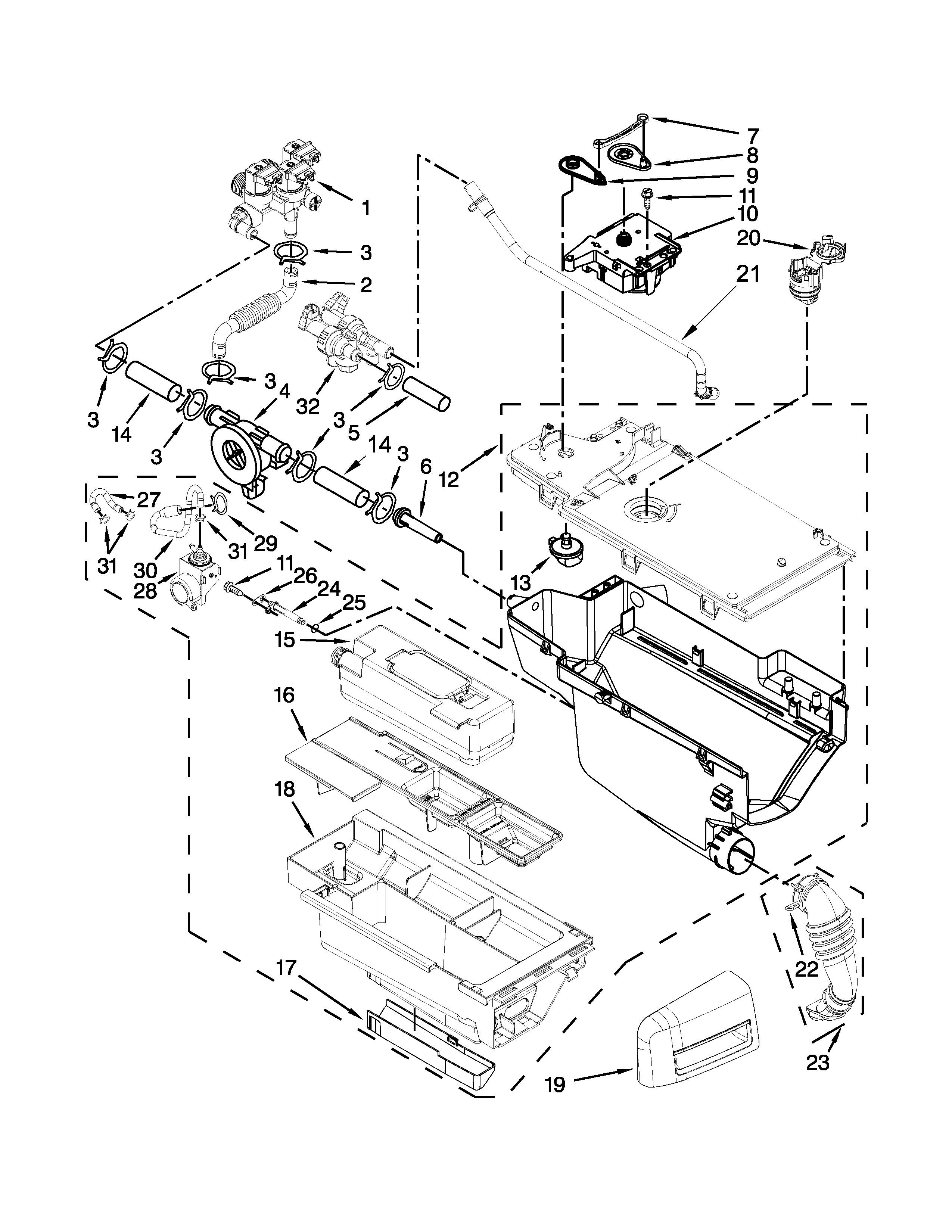 DISPENSER PARTS