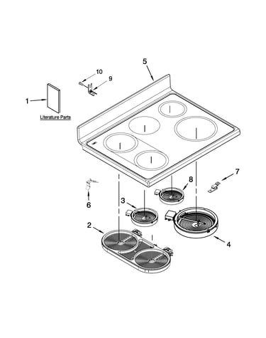 Cooktop parts