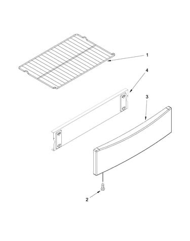 Drawer and rack parts