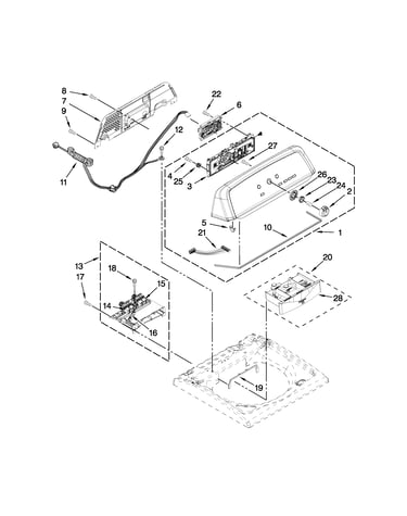 Console and dispenser parts