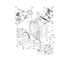 Maytag YMED6000XR3 cabinet parts diagram