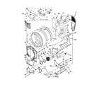 Maytag YMED6000XW3 bulkhead parts diagram