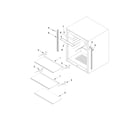 Jenn-Air JUR24FRACX00 shelf parts diagram