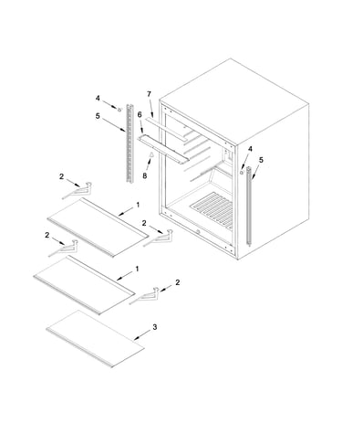 Shelf parts