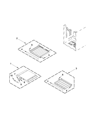 Shelf parts